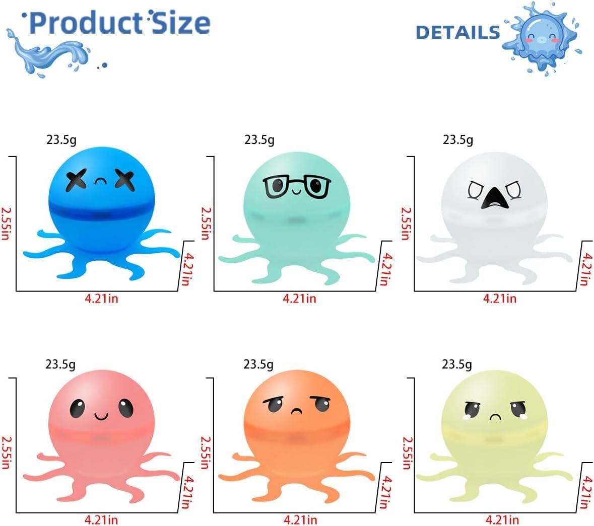 Reusable Water Bomb Balloons, Summer Toy for Boys and Girls