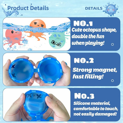 Reusable Water Bomb Balloons, Summer Toy for Boys and Girls